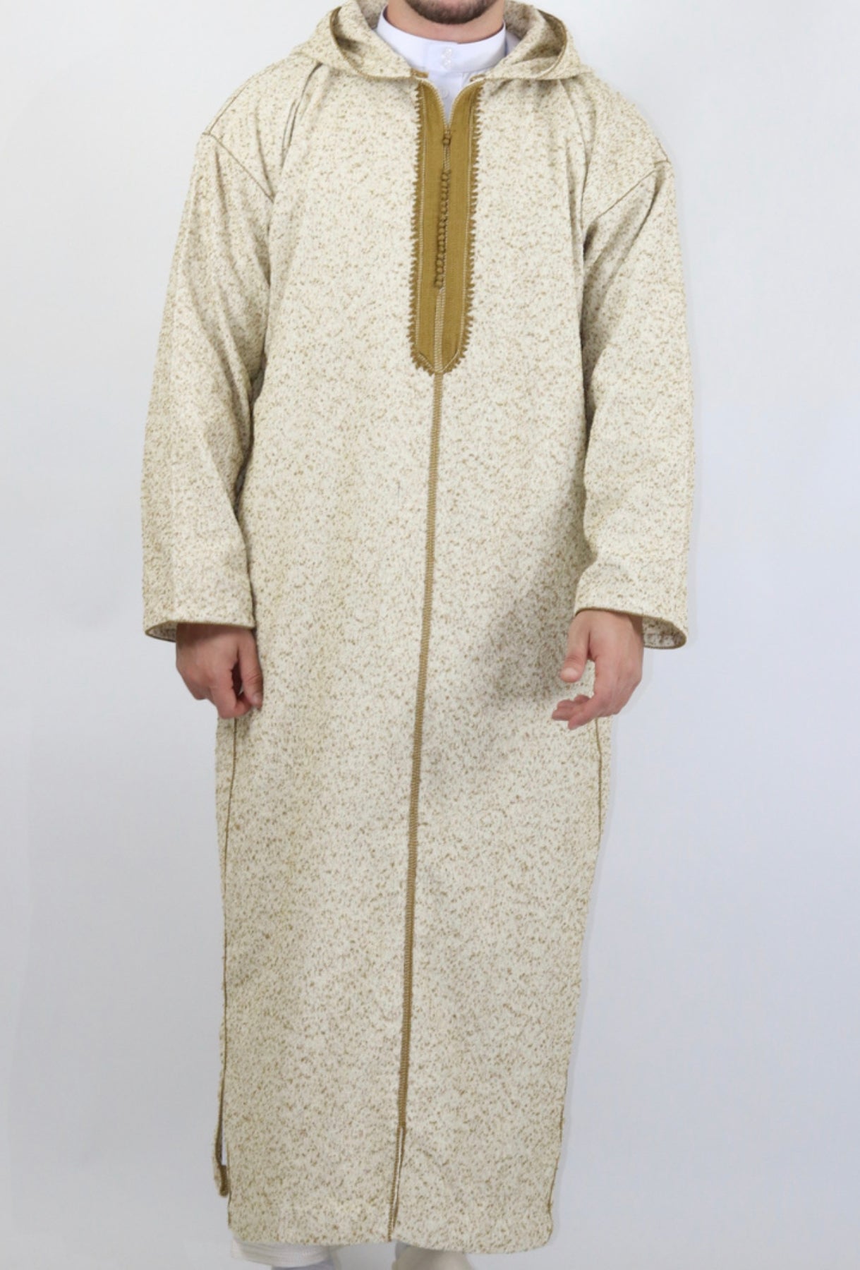 Super Deluxe graphite Moroccan Djellaba