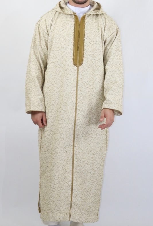 Super Deluxe graphite Moroccan Djellaba