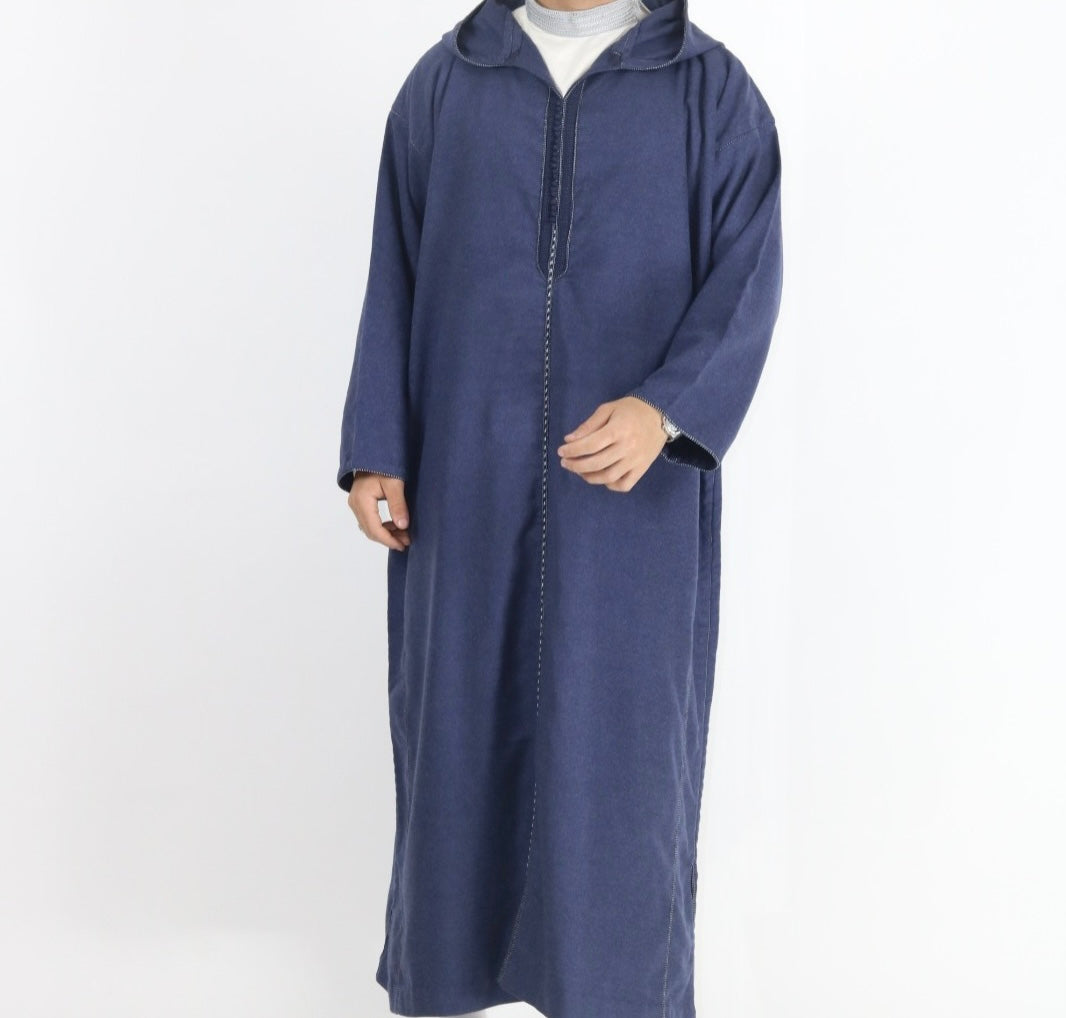 Purple Mauve Delux Moroccan Djellaba