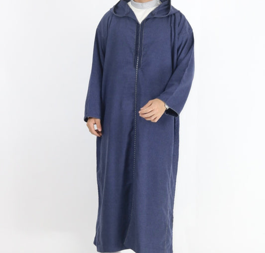 Purple Mauve Delux Moroccan Djellaba