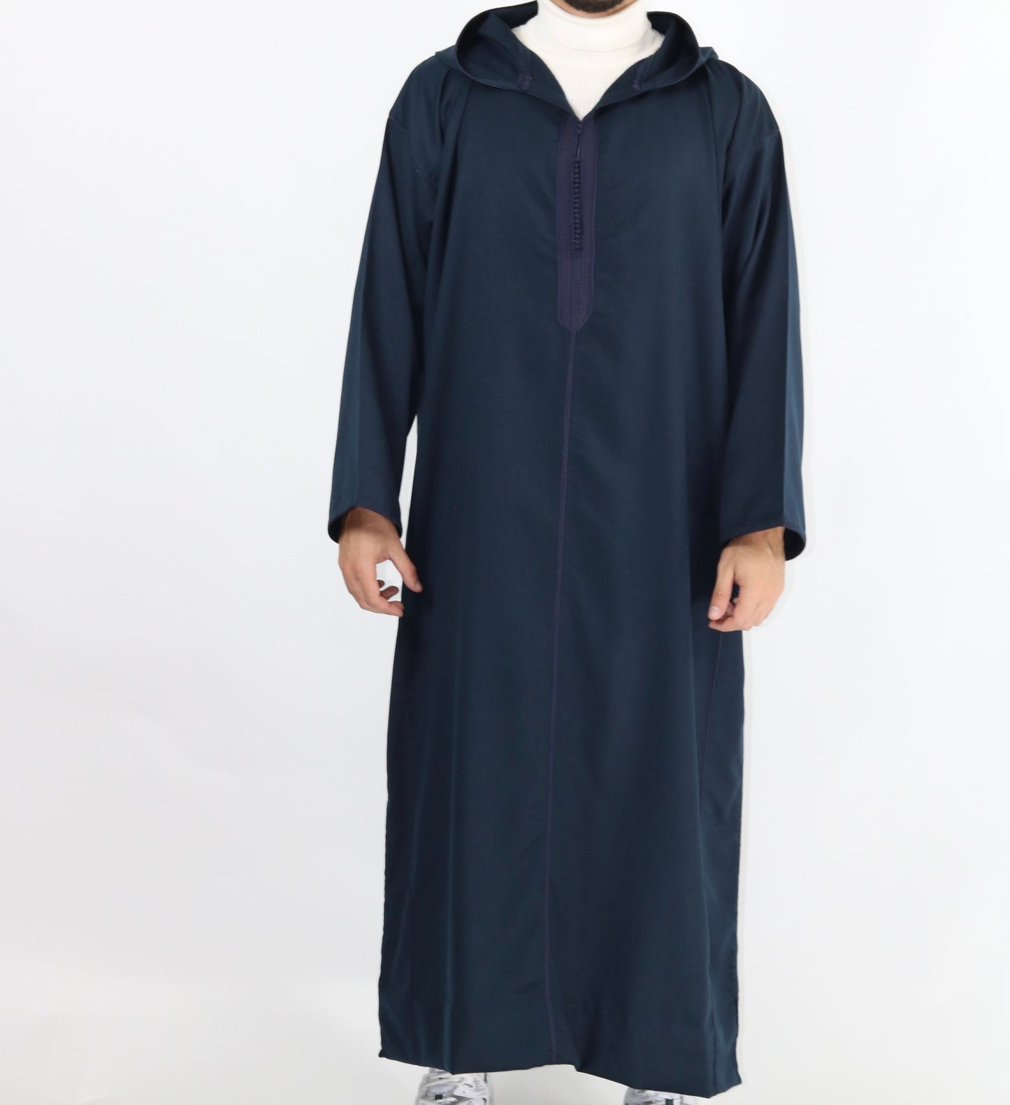 Navy Premium Moroccan Djellaba