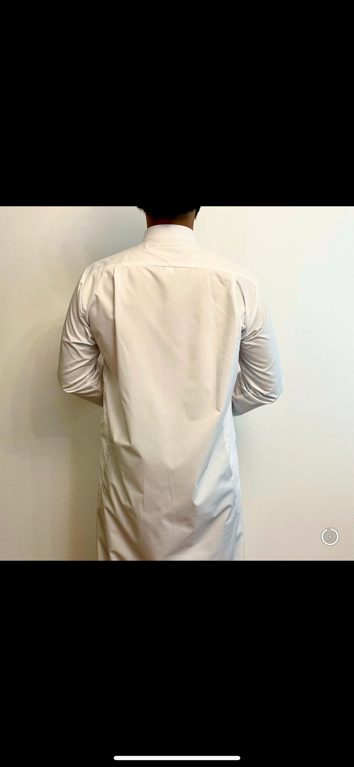 Kuwaiti adult summer Off white thobe