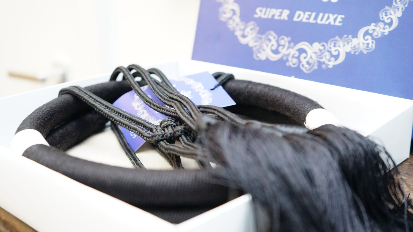 Black Agal head ring