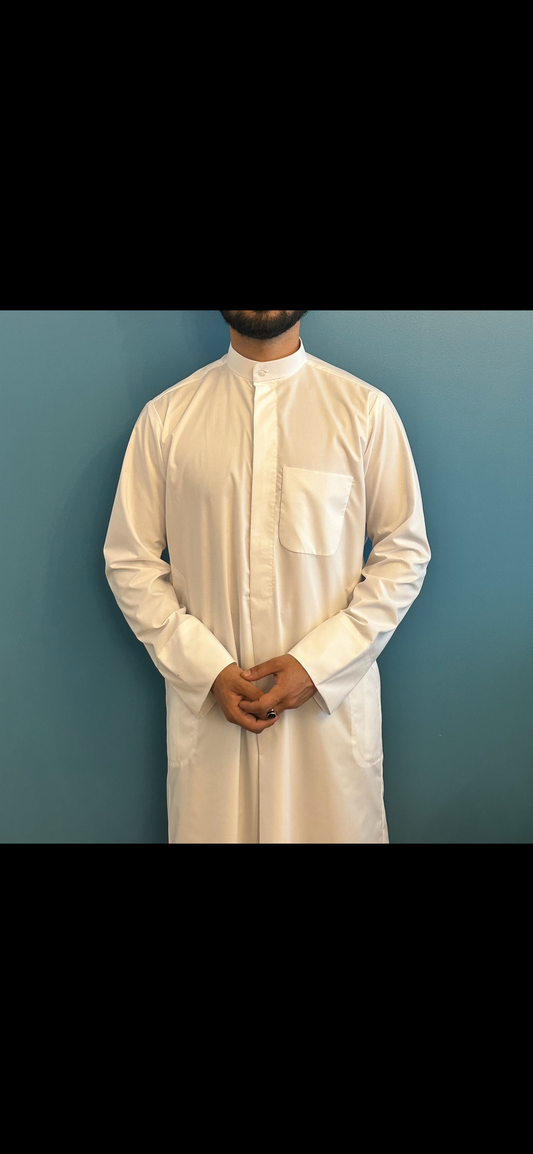 Kuwaiti adult summer Beige thobe