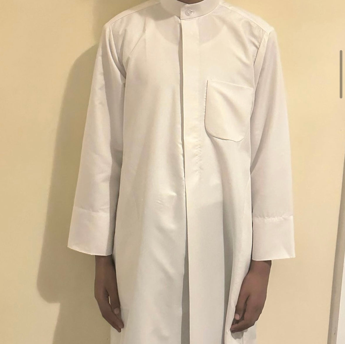 Kuwaiti kids Summer Beige thobe